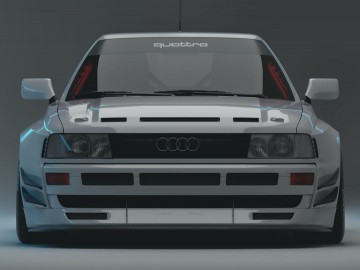 Audi RS2 Coupe - Prior Design naprawia błąd Audi
